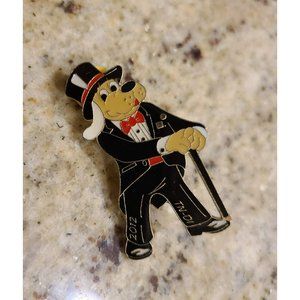 2012 Destination Imagination Pin - TN-DI Tennessee  Dog Suit Top Hat Cane